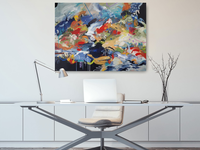 Wipe Away all of Your Tears | 36"x48" | SOLD