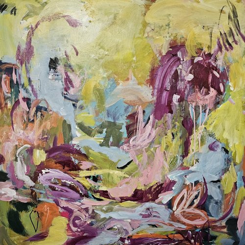 Oh Happy Days | 30"x30" | SOLD