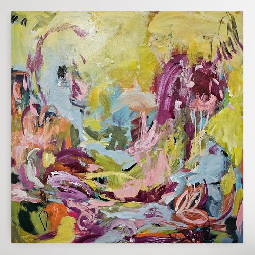 Oh Happy Days | 30"x30" | SOLD