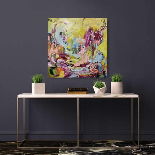 Oh Happy Days | 30"x30" | SOLD