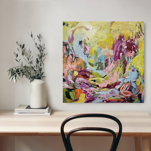 Oh Happy Days | 30"x30" | SOLD